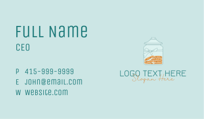 Cookie Jar Sweet Business Card Image Preview