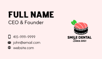 Film Reel Sushi  Business Card Image Preview