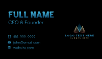 Creative Studio Pyramid Business Card Design