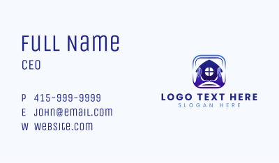 House Hand Shelter Business Card Image Preview