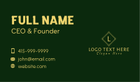 Geometric Luxury Lettermark  Business Card Image Preview