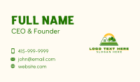 Backyard Lawn Landscaper Business Card Design