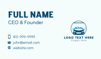 Clean Car Wash Sprinkler  Business Card Image Preview