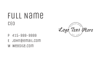 Black Urban Business   Business Card Image Preview