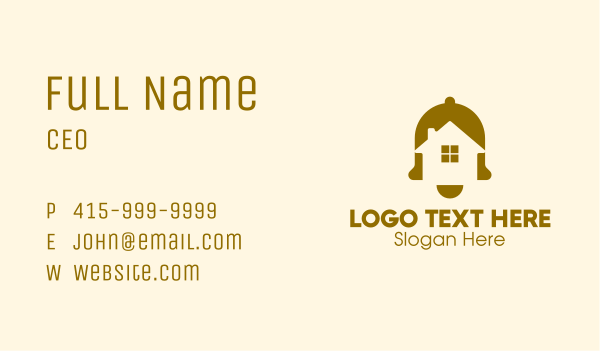 House Alarm Bell  Business Card Design Image Preview