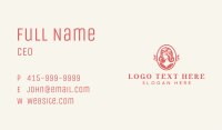 Woman Hairstyling Salon Business Card Image Preview