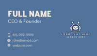 Cute Robot App Business Card Preview