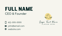 Organic Pear Fruit Business Card Image Preview
