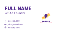 Fun Party Balloon Confetti Business Card Image Preview