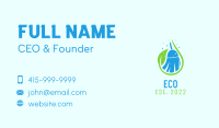 Eco Janitorial Service Business Card Image Preview