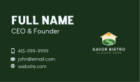 House Lawn Landscaping Business Card Design
