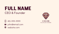 Crystal Diamond Jewelry Business Card Image Preview