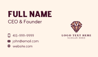 Crystal Diamond Jewelry Business Card Image Preview