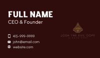 Luxury Pyramid Architecture Business Card Image Preview