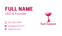 Wine Key Business Card Image Preview