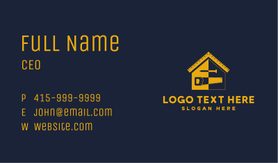 Home Tools Handyman Business Card Image Preview