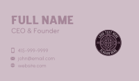 Christian Parish Cross Business Card Image Preview