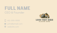 Flaming Truck Express Business Card Image Preview