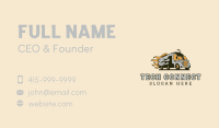 Flaming Truck Express Business Card Image Preview