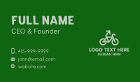 Eco Bike Arrow  Business Card Image Preview