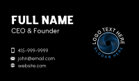 HVAC Ventilation Vortex Business Card Preview