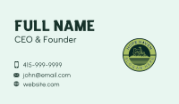 Lawn Mower Landscaping Business Card Design