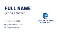 Technology AI Cube Business Card Image Preview