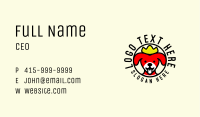 Royal Dog Veterinarian Business Card Image Preview