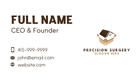 Brown House Box Business Card Image Preview