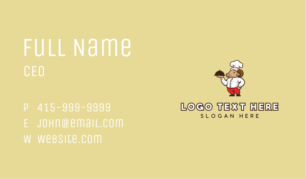Ram Gourmet Chef Business Card Design Image Preview