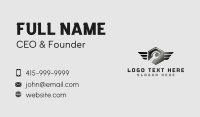 Wrench Wing Mechanic Business Card Image Preview