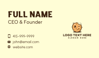 Cartoon Food Cookie Business Card Preview