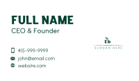 Generic Natural Wordmark Business Card Image Preview