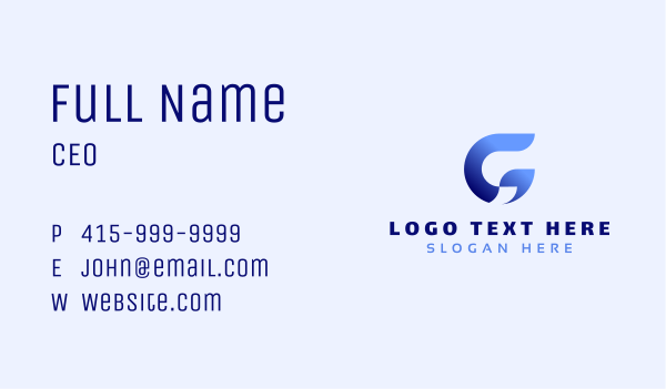 IT Cyber Technology Business Card Design Image Preview