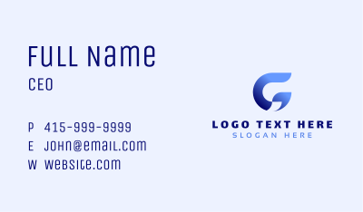 IT Cyber Technology Business Card Image Preview