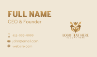 Floral Wellness Hand Business Card Preview