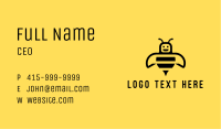 Cute Bee Cartoon Business Card Image Preview