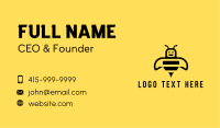 Cute Bee Cartoon Business Card Image Preview