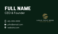 Premium Business Company Letter S Business Card Design
