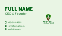 Football Goal Emblem Business Card Image Preview