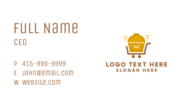 Catering Food Restaurant  Business Card Design Image Preview