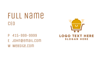 Catering Food Restaurant  Business Card Image Preview