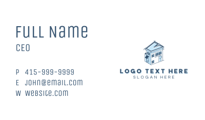 Architectural Home Property Business Card Image Preview