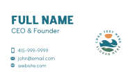Wave Beach Resort Business Card Image Preview
