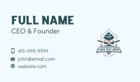 Woodwork Lumberjack Logger Business Card Image Preview