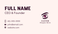 Cosmetic Eye Eyelashes Business Card Image Preview
