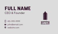 Film Tower Reel  Business Card Image Preview