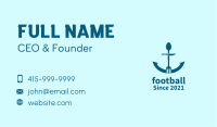 Blue Anchor Diner  Business Card Image Preview