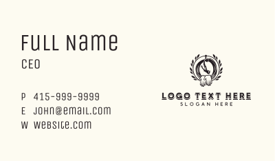 Garden Hose Landscaping Business Card Image Preview