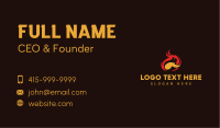 Chicken Wing Fire Business Card Image Preview